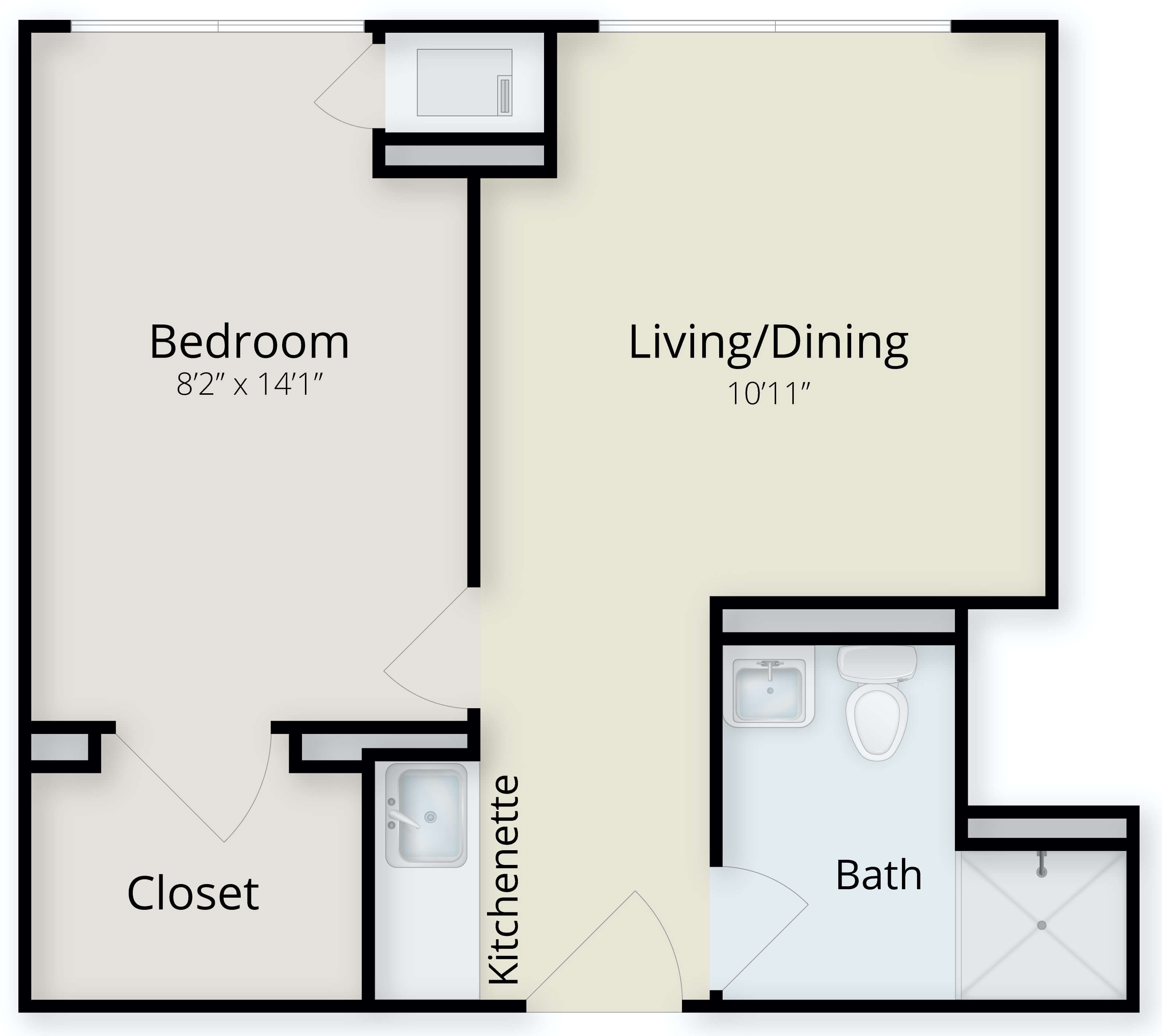 One Bedroom