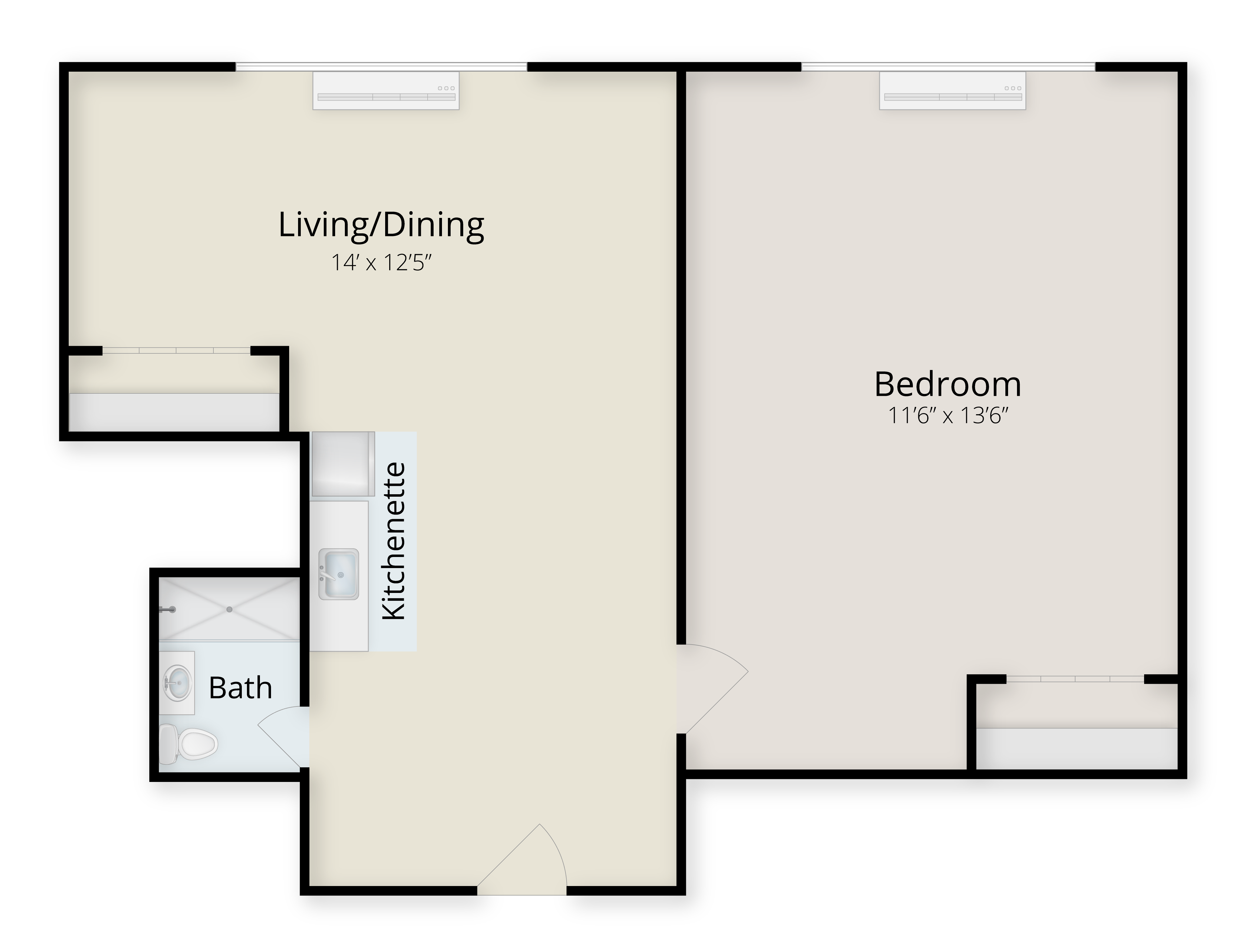 One Bedroom (Original)